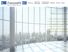 Tablet Screenshot of processgps.com